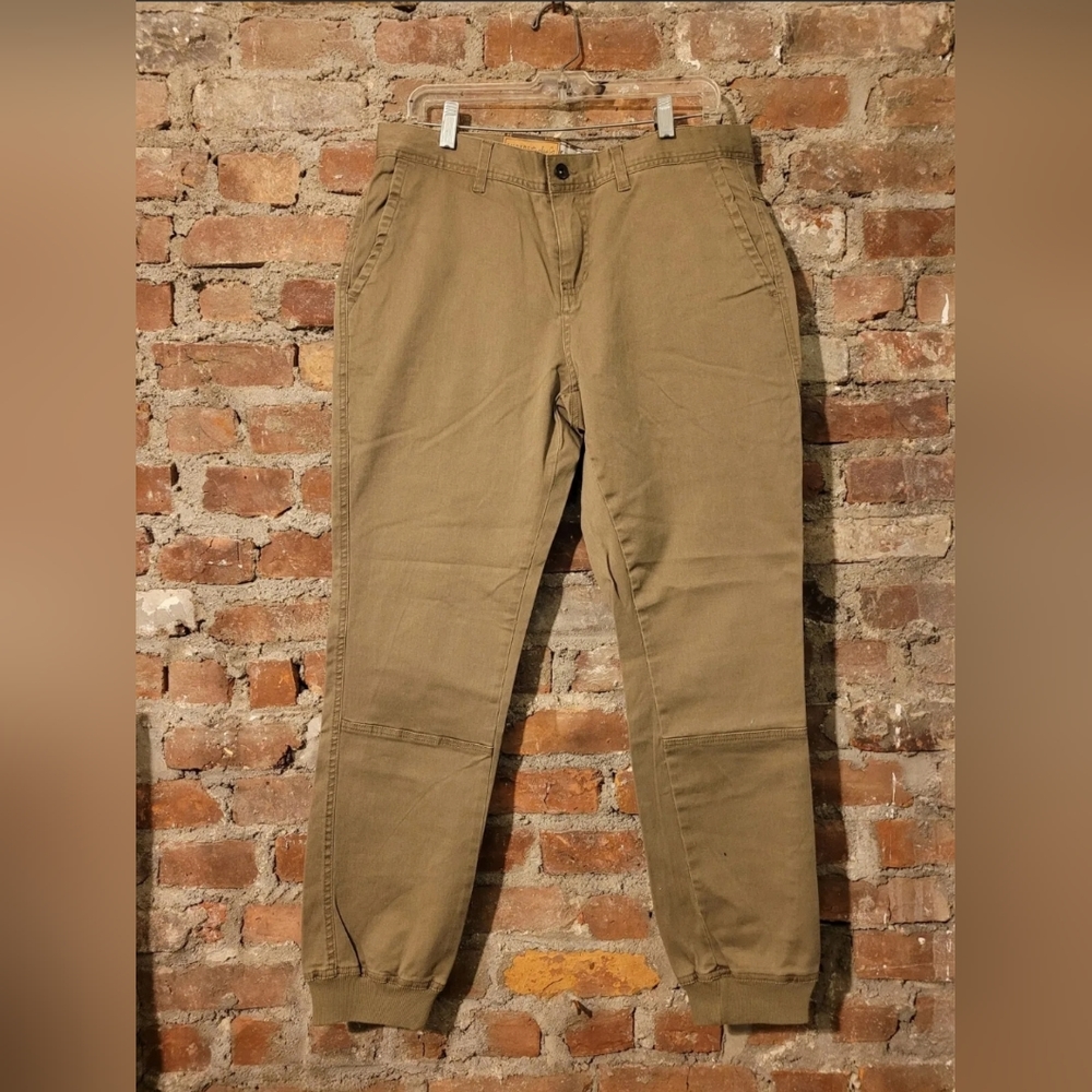 EMPYRE SURPLUS Co NEW WITH TAGS VTG MILITARY KHAKI JOGGERS TAN PANTS Size 34x30